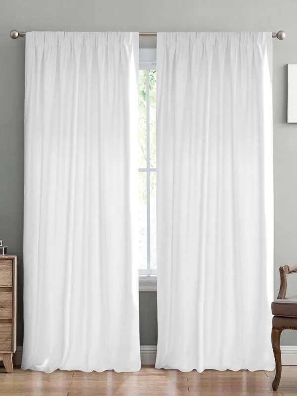 Προϊόν LINO ΚΟΥΡΤΙΝΑ SAMOS ΜΕ ΤΡΕΣΑ C90901 WHITE 150Χ275 Εικόνα