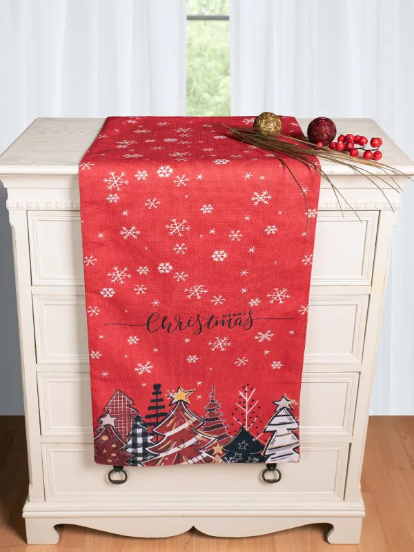 Προϊόν Χριστουγεννιάτικη Τραβέρσα με στάμπα (45cm x 170cm) ks2025-9 Εικόνα