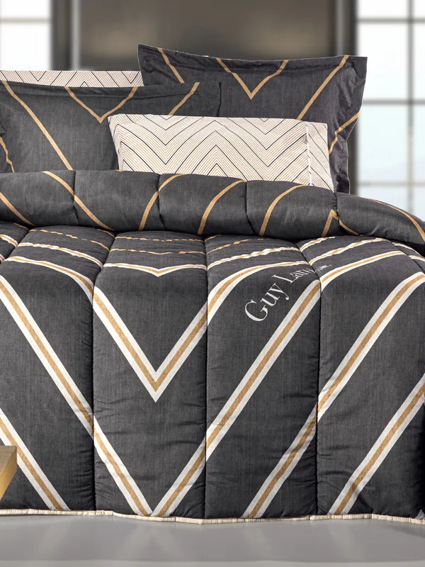 Προϊόν Παπλωματοθήκη Canyon Anthracite Suede  Εικόνα