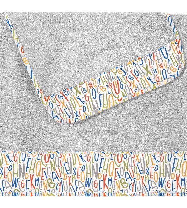 Προϊόν Σετ 2τμχ Βρεφικές Πετσέτες Letters Multi Εικόνα