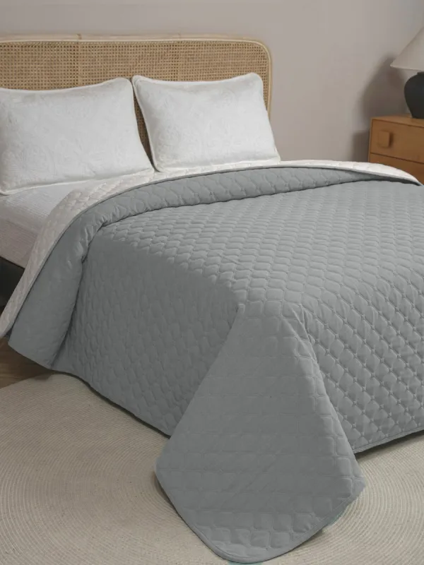 Προϊόν ΚΟΥΒΕΡΛΙ CHENILLE ΥΠΕΡΔΙΠΛΟ 220Χ240 ADAM HOME MISTRAL SILVER Εικόνα