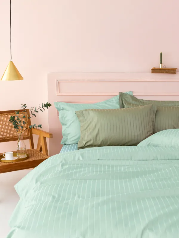 Προϊόν Σετ Υπέρδιπλα Σεντόνια 240x270 Sateen Riga MINT Εικόνα