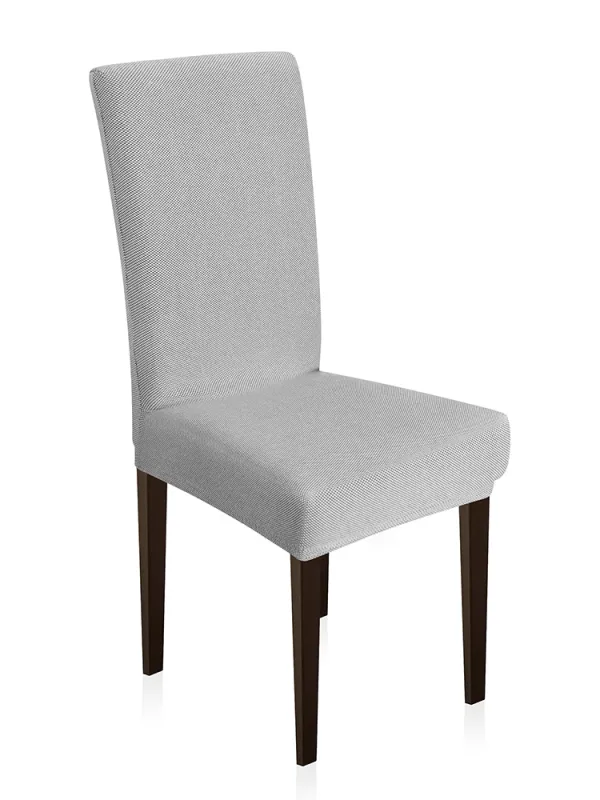 Προϊόν LINO Κάλυμμα Καρέκλας Ελαστικό Elegance Ανοιχτό Γκρι Εικόνα