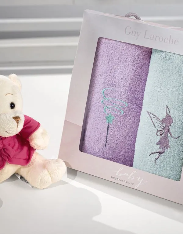 Προϊόν Βρεφικές Πετσέτες Girl Set 4 Εικόνα