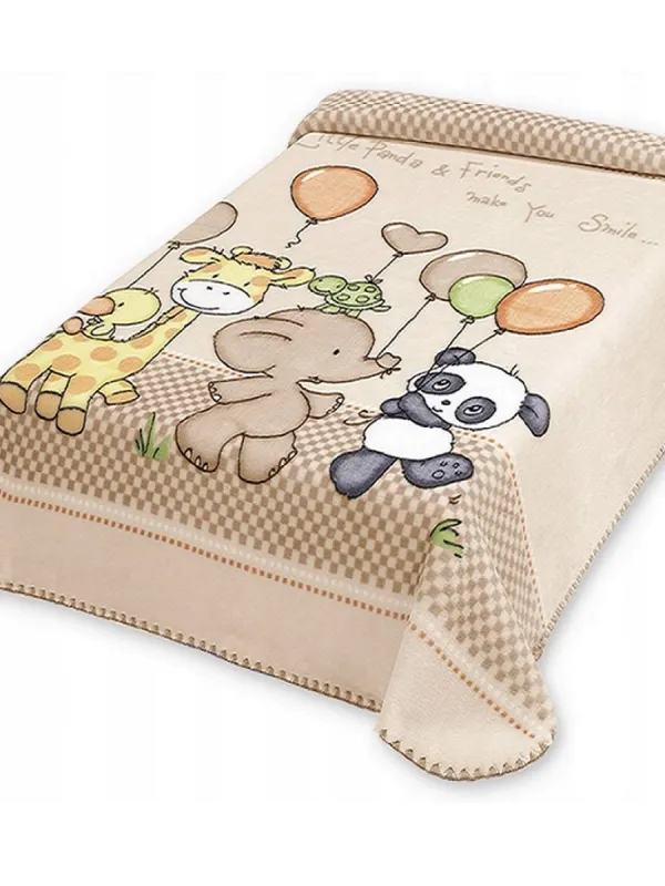 Προϊόν ΚΟΥΒΕΡΤΑ ΙΣΠΑΝΙΑΣ ΑΓΚΑΛΙΑΣ 80X110 BELPLA STER 636 BEIGE Εικόνα