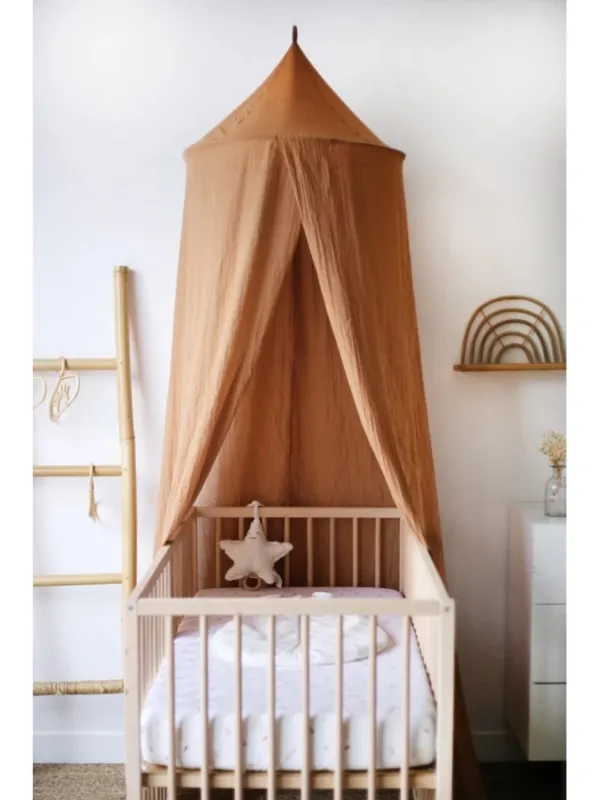 Προϊόν Yφασμάτινη Κουνουπιέρα - Καμηλό - Trois Kilos Sept Εικόνα