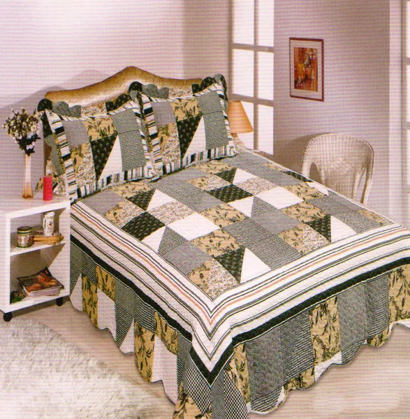 Προϊόν ΚΟΥΒΕΡΛΙ σετ (160cm x 220cm + 1 x 50cm x 70cm) 13-62 Εικόνα