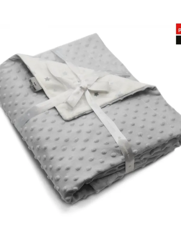 Προϊόν ΚΟΥΒΕΡΤΑ ΑΓΚΑΛΙΑΣ soft plus FLEECE 80X110 PIERRE CARDIN TOPPY GREY Εικόνα