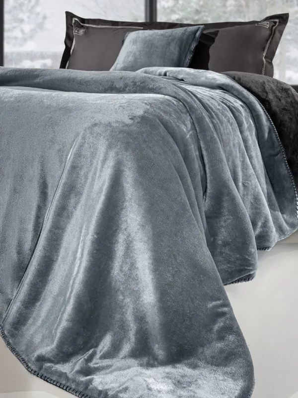 Προϊόν Σετ 2τμχ Κουβέρτα Velvet Cement  Εικόνα