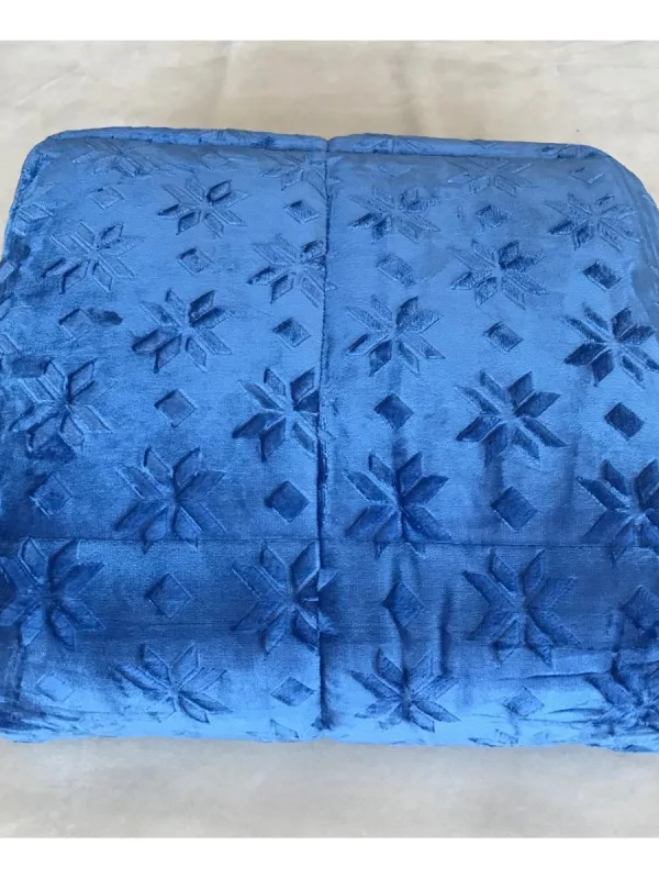 Προϊόν ΚΟΥΒΕΡΤΟΠΑΠΛΩΜΑ ΗΜΙΔΙΠΛΟ 180X240 ADAM HOME (500) BLUE Εικόνα