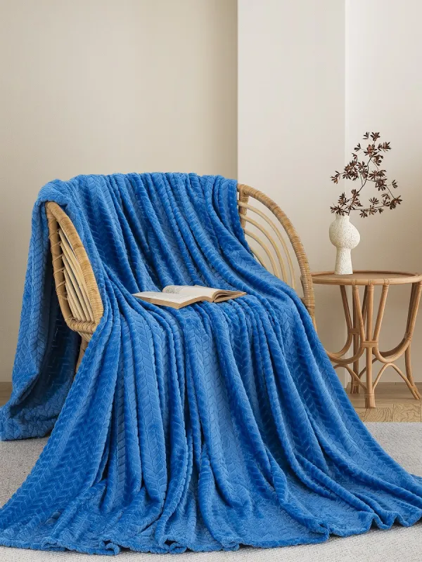 Προϊόν ΚΟΥΒΕΡΤΑ  FLEECE ΗΜΙΔΙΠΛΟ 180X240 ADAM HOME (550) BLUE(03) Εικόνα