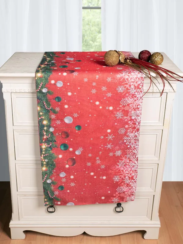 Προϊόν Χριστουγεννιάτικη Τραβέρσα με στάμπα (45cm x 170cm) ks2025-16 Εικόνα