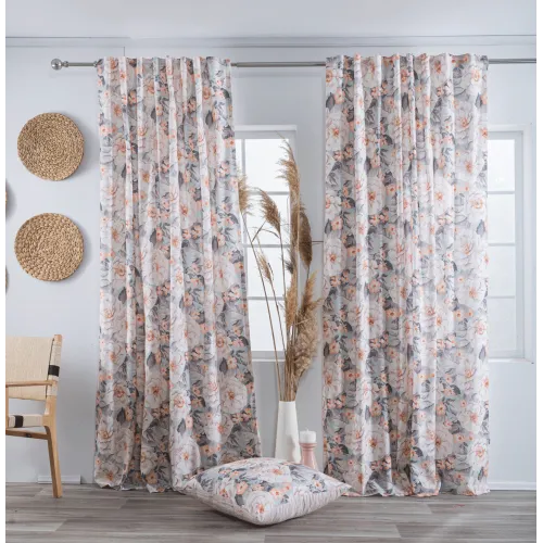 Προϊόν  Κουρτίνα (Έτοιμη Ραμμένη) Novelda - 140x275cm Εικόνα