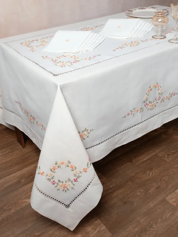 Προϊόν Χειροποίητο Τραπεζομάντηλο 7421 (170cm x 350cm) Ivory Εικόνα