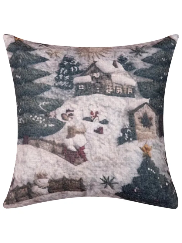 Προϊόν ΣΤΑΜΠΩΤΗ ΧΡΙΣΤΟΥΓΕΝΝΙΑΤΙΚΗ ΜΑΞΙΛΑΡΟΘΗΚΗ (45cm x 45cm) ks2026-28 Εικόνα