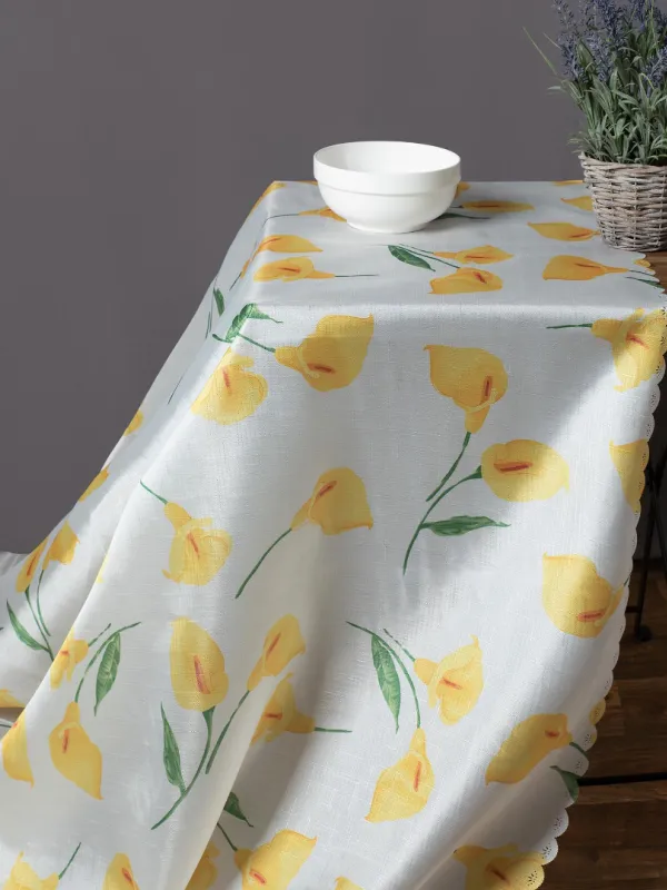 Προϊόν Αλέκιαστο τραπεζομάντηλο 5611 (170cm x 220cm) λευκό Εικόνα