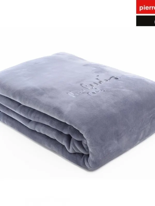 Προϊόν ΚΟΥΒΕΡΤΑ ΜΟΝΗ 160X220 PIERRE CARDIN NANCY  545 GREY(51) Εικόνα