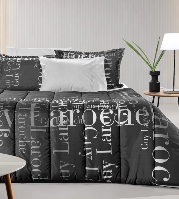 Προϊόν Παπλωματοθήκη Instyle Charcoal Suede  Εικόνα