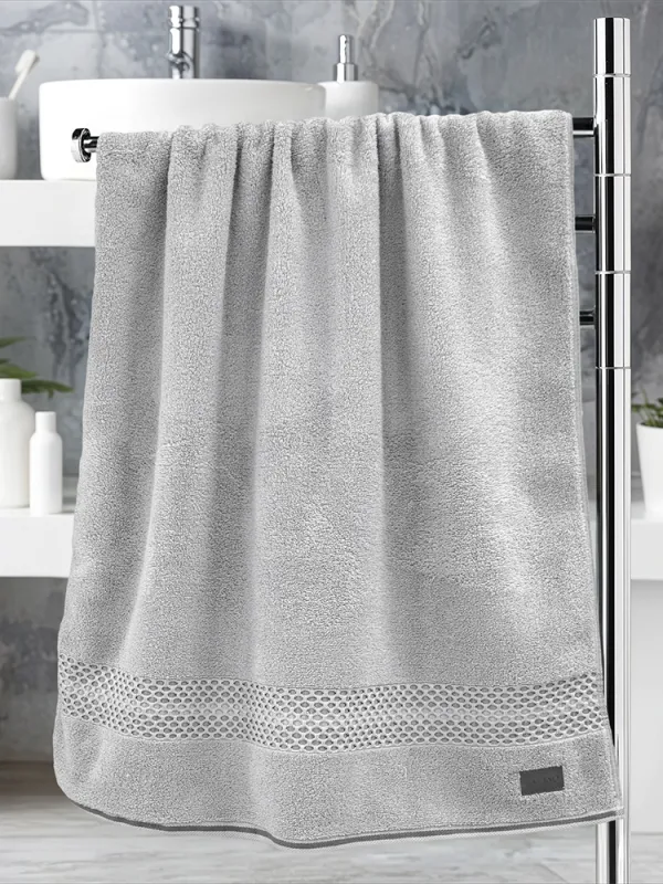 Προϊόν LINO Πετσέτα Σώματος (70x140) Igalo Ασημί Εικόνα