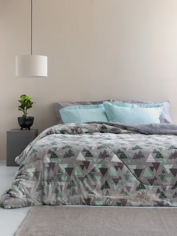 Προϊόν Κουβερτα Υπέρδιπλη 220x240 BLAKE GREY Εικόνα