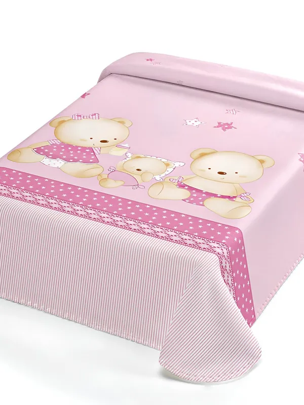 Προϊόν ΚΟΥΒΕΡΤΑ ΙΣΠΑΝΙΑΣ ΚΟΥΝΙΑΣ 110X140 BELPLA STER 663 PINK Εικόνα