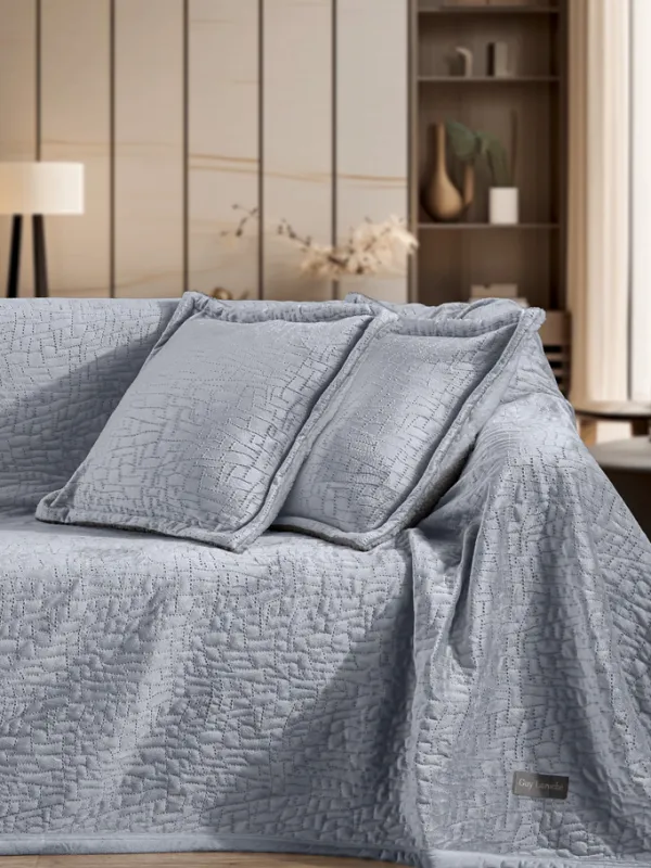 Προϊόν Ριχτάρι Bolzano Silver + Διακοσμητικό Μαξιλάρι Εικόνα