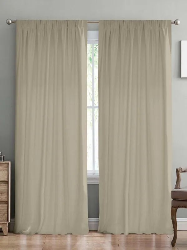 Προϊόν LINO ΚΟΥΡΤΙΝΑ SAMOS ΜΕ ΤΡΕΣΑ C91045 MOCCA 150Χ275 Εικόνα