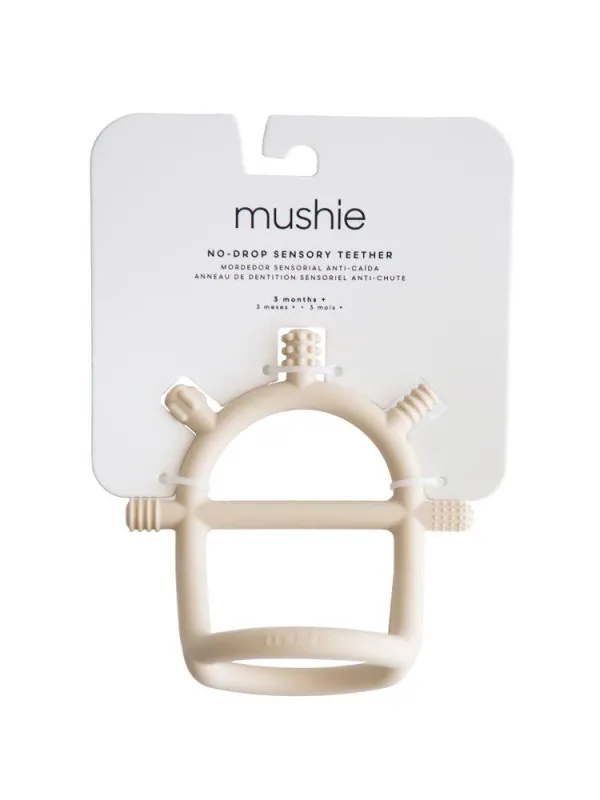 Προϊόν Μασητικό Σιλικόνης με Χερούλι Sensory - Mushie Εικόνα