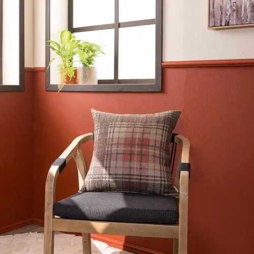 Προϊόν Μαξιλαροθήκη Scottich 02 - 50x50cm με γέμιση Εικόνα