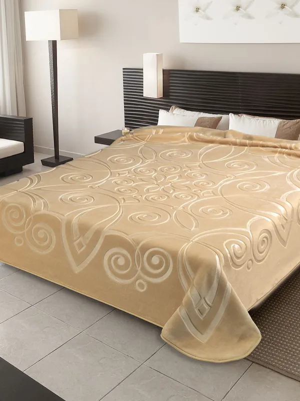 Προϊόν ΚΟΥΒΕΡΤΑ ΙΣΠΑΝΙΑΣ ΥΠΕΡΔΙΠΛΗ 220Χ240 BELPLA  STER 516 OFF WHITE(15) Εικόνα