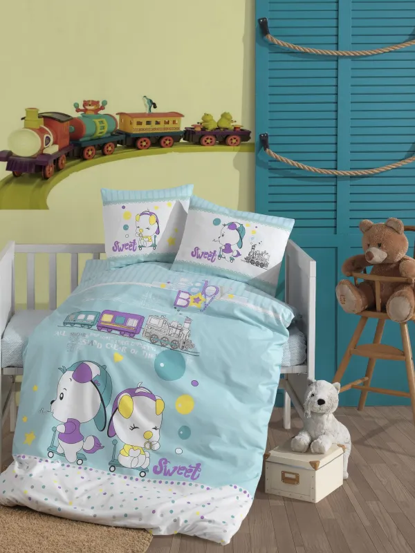 Προϊόν ΝΕΧΤ 4014 ΒΑΒΥ SWΕΕΤ ΣΕΤ ΣΕΝΤΟΝΙ ΒΕΒΕ 100% ΒΑΜΒ.100Χ150 Εικόνα