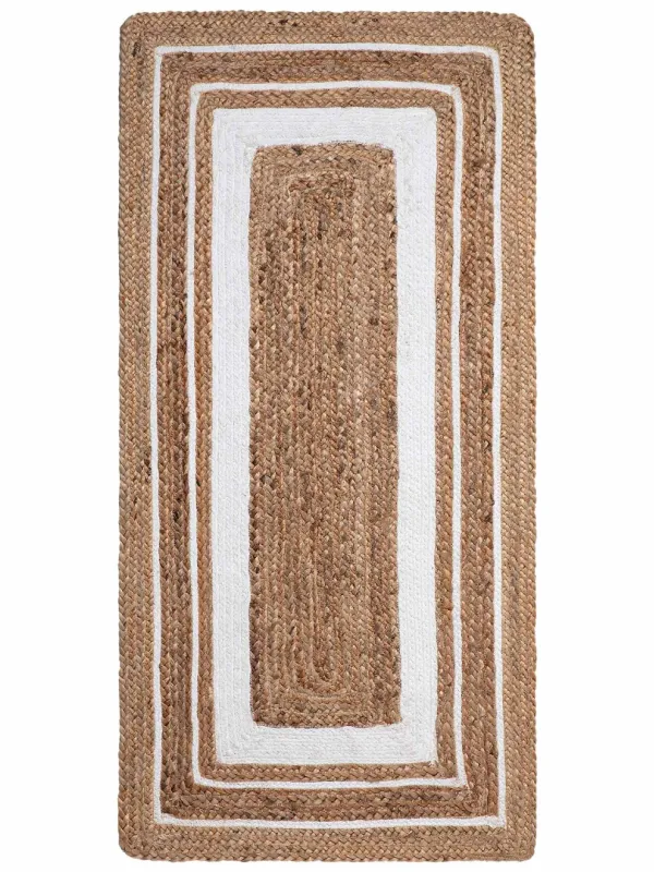 Προϊόν Χαλί γιούτα 1781 (120cm x 180cm) natural/white Εικόνα