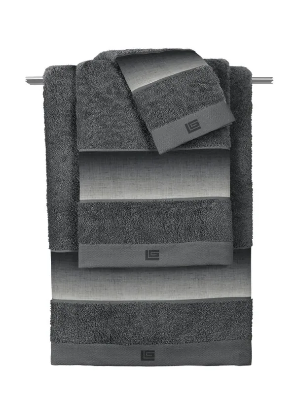 Προϊόν Σετ 3τμχ Πετσέτες Mykonos Anthracite Εικόνα