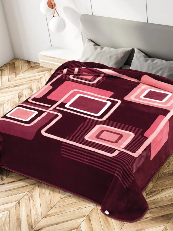 Προϊόν ΚΟΥΒΕΡΤΑ ΙΣΠΑΝΙΑΣ ΥΠΕΡΔΙΠΛΗ 220Χ240 BELPLA STER 271 GRANATE Εικόνα