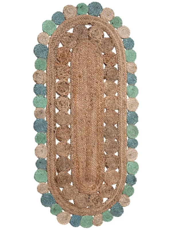 Προϊόν Χαλί γιούτα 1780 (70cm x 160cm) light blue Εικόνα