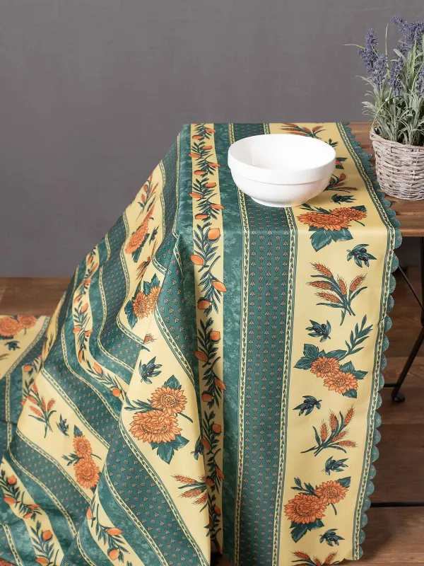 Προϊόν τραπεζομάντηλα (140cm x 240cm) mod4 πράσινο Εικόνα