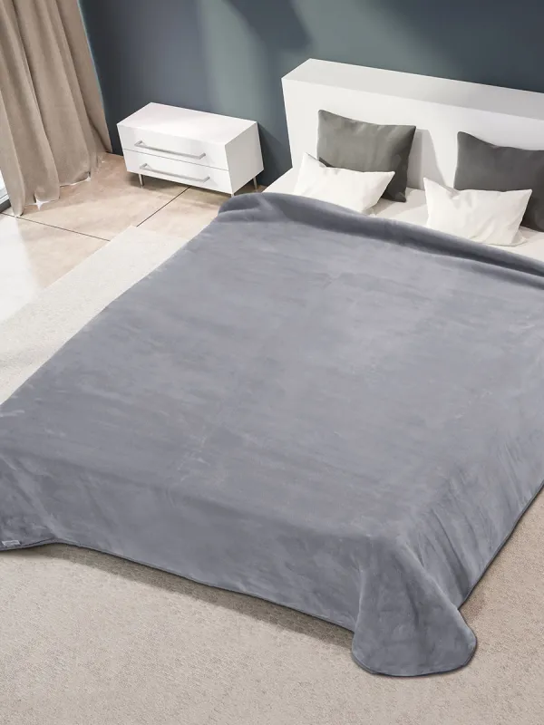 Προϊόν ΚΟΥΒΕΡΤΑ ΙΣΠΑΝΙΑΣ ΥΠΕΡΔΙΠΛΗ 220Χ240 BELPLA  STER PLAIN GREY(51) Εικόνα