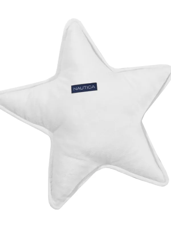 Προϊόν Διακοσμητικό Μαξιλάρι Βελουτέ Αστέρι Design 900 Λευκό Εικόνα