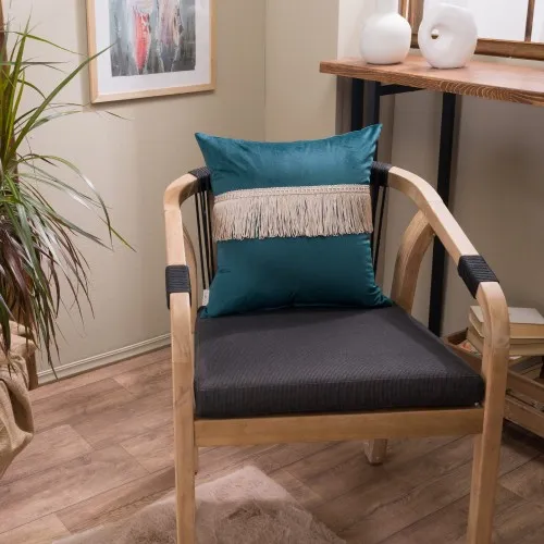 Προϊόν Μαξιλαροθήκη Velvet 13 Με Κρόσι - 30x50cm με γέμιση Εικόνα