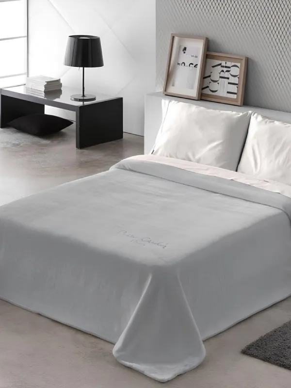 Προϊόν ΚΟΥΒΕΡΤΑ ΥΠΕΡΔΙΠΛΗ 220X240 PIERRE CARDIN NANCY 545 GREY(51) Εικόνα