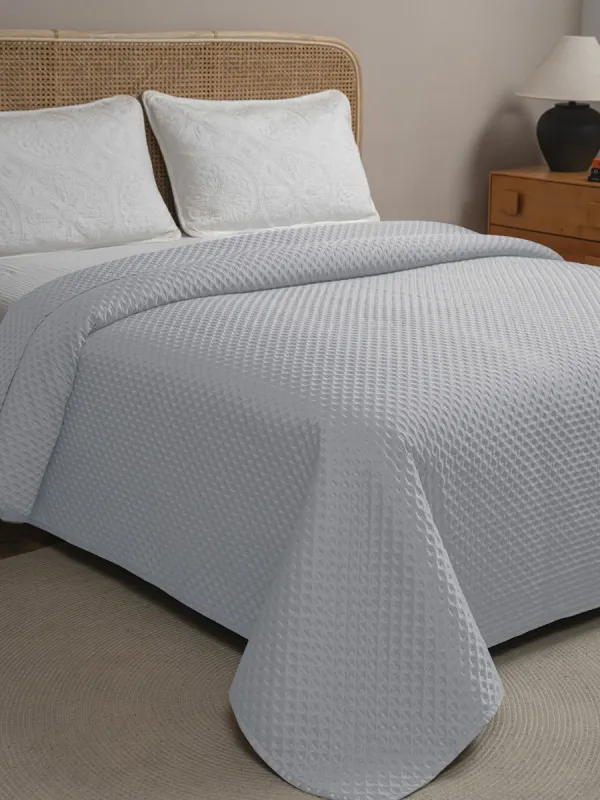 Προϊόν ΚΟΥΒΕΡΛΙ SATEN ΥΠΕΡΔΙΠΛΟ 220Χ240 ADAM HOME IMPERIAL SILVER Εικόνα