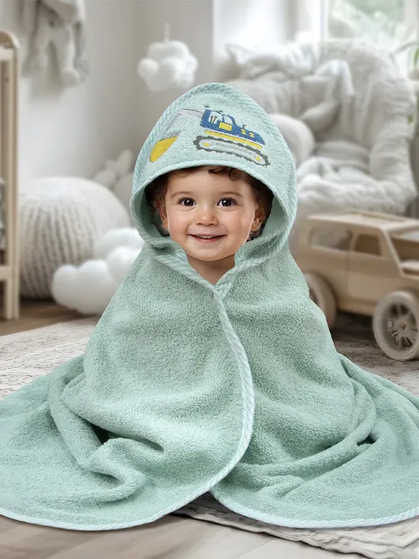 Προϊόν LINO Κάπα Βρεφική (75x75) Trattore Μέντα Εικόνα