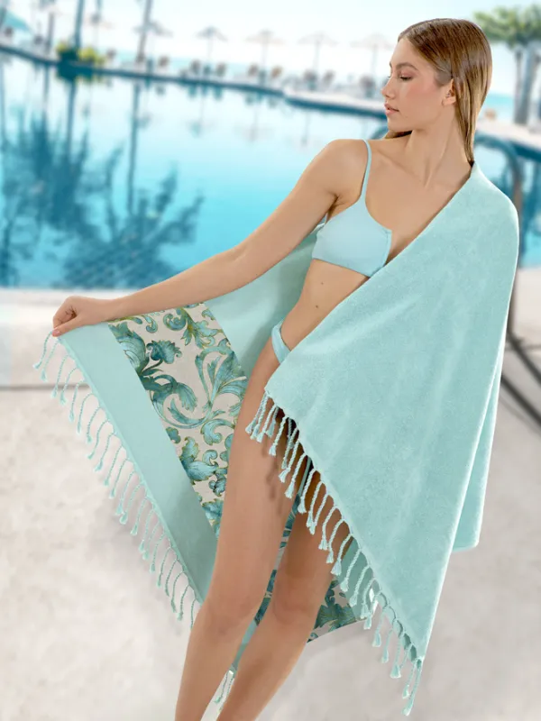 Προϊόν Πετσέτα Θαλάσσης - Παρεό Pestemal 20 Aqua  Εικόνα
