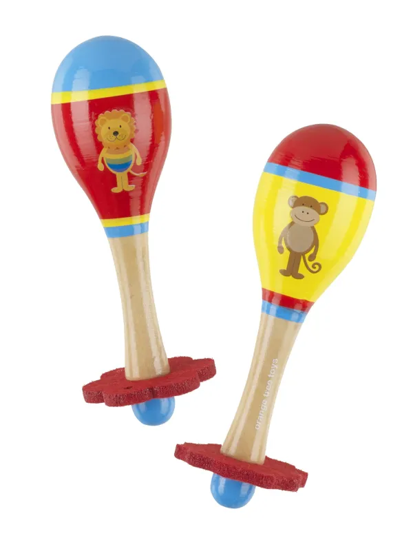 Προϊόν Μαράκες Σετ Λιοντάρι & Μαιμού - Orange Tree Toys Εικόνα