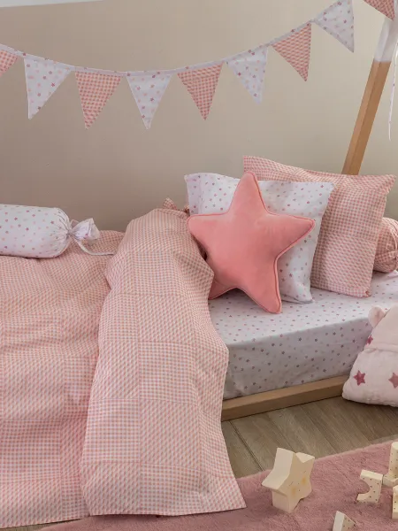 Παπλωματοθήκη Μονή Bon Bon 170x250 BB100-BB101 ROSE