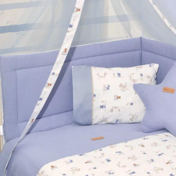 Πάντα Διπλής Όψης Μουσελίνα Oliver Baby Design 414