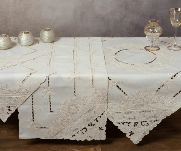 Χειροποίητο πετσετάκι nx001 (60cm x 60cm) μπέζ