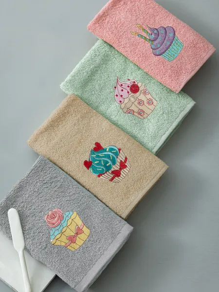 Σετ 4 Πετσέτες Κουζίνας Kitchen Towels 40x70 KT280