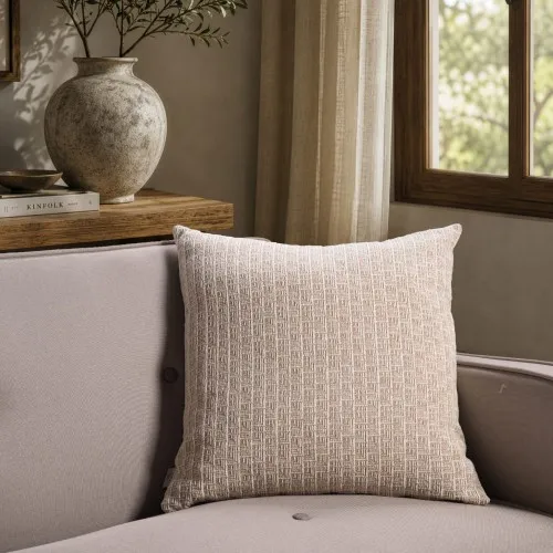 Μαξιλαροθήκη  Joliet 02 Sand - 65x65cm δαπέδου