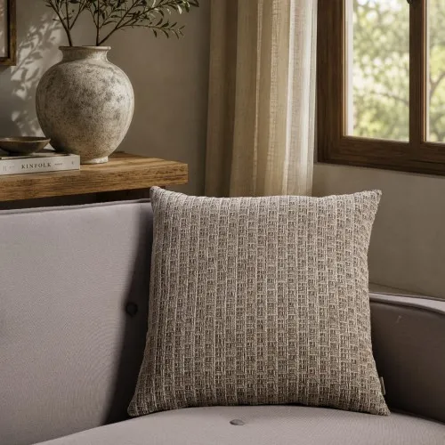 Μαξιλαροθήκη   Joliet 08 khaki - 65x65cm δαπέδου